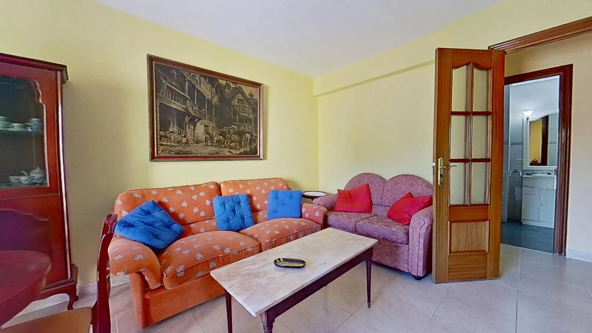 Sala de estar de Piso en venta en Madrid con Calefacción y Terraza