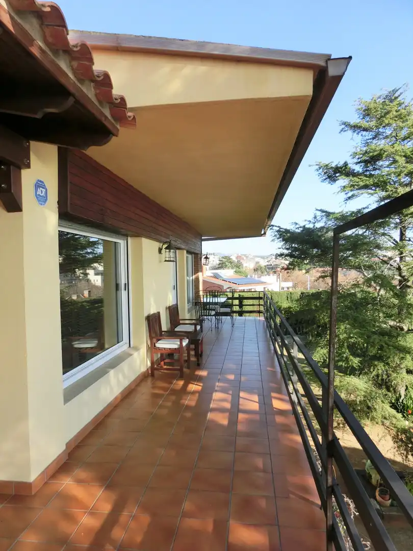 Terrassa de Casa o xalet en venda en Canet de Mar amb Jardí privat, Terrassa i Piscina