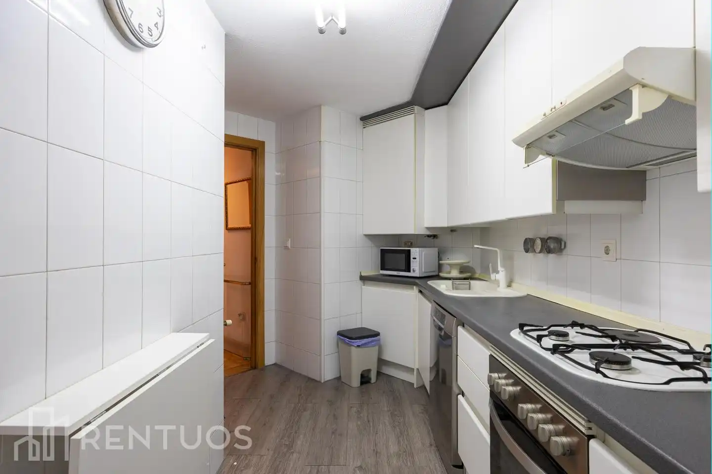 Cuina de Pis de lloguer en Madrid amb Aire condicionat, Calefacció i Parquet