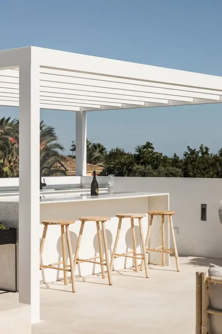 Terraza de Casa o chalet en venta en Marbella con Aire acondicionado, Jardín privado y Terraza