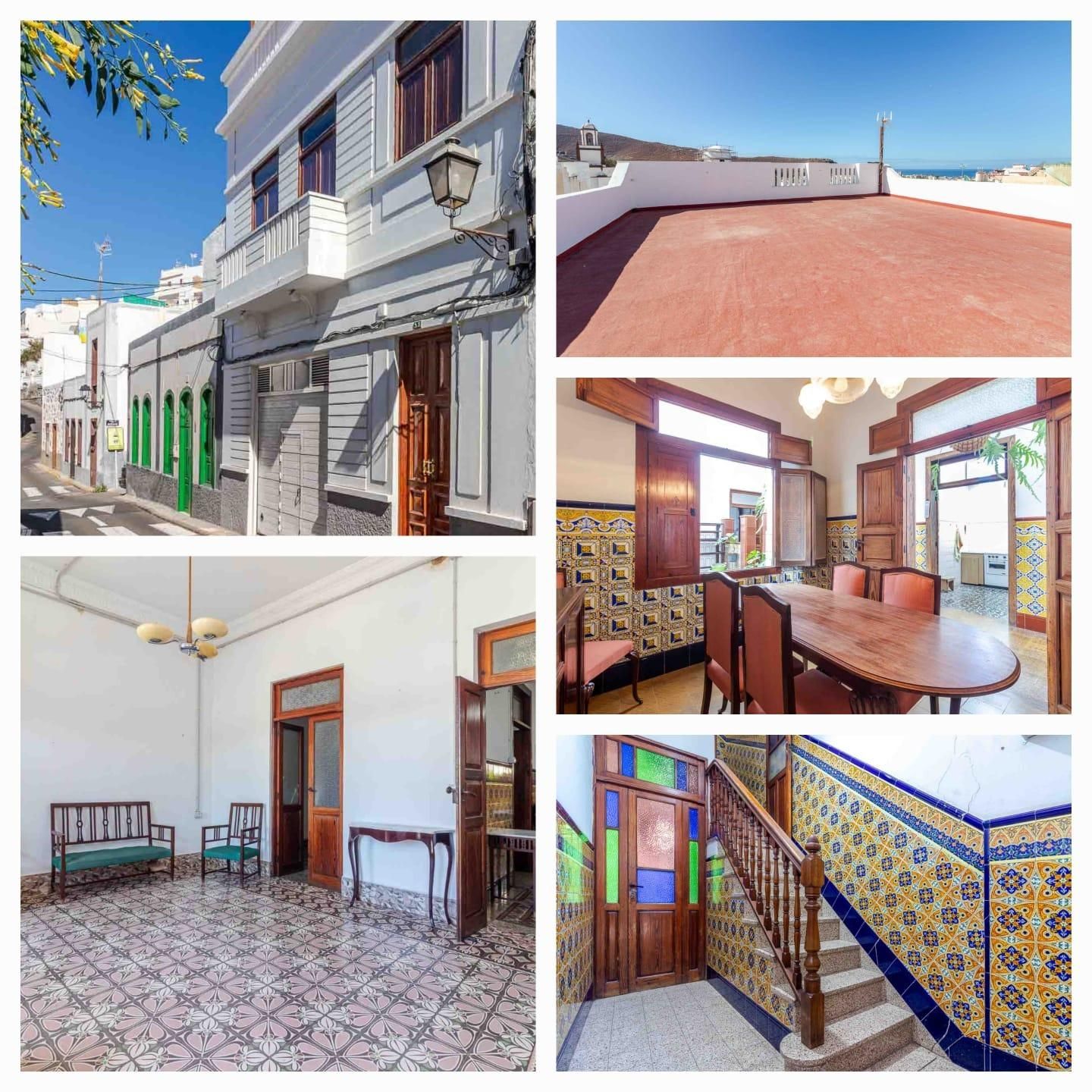 Exterior view of House or chalet for sale in Agaete  with Terrace, Storage room and Balcony