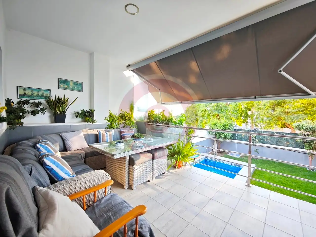 Terrassa de Casa o xalet en venda en Vélez-Málaga amb Aire condicionat, Jardí privat i Terrassa