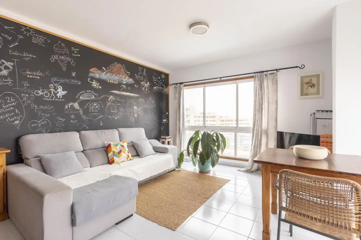 Living room of Attic for sale in Granadilla de Abona  with Furnished