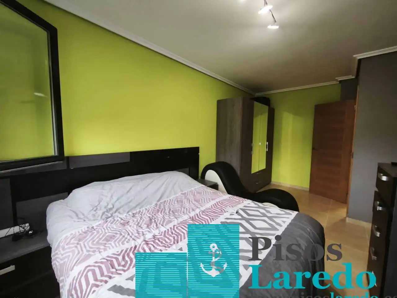 Bedroom of Flat for sale in Meruelo  with Heating, Private garden and Parquet flooring