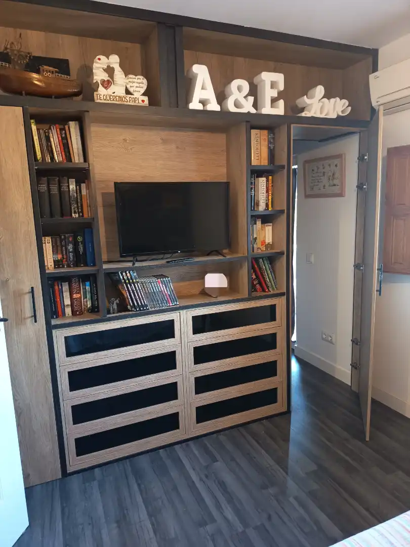 Sala de estar de Casa o chalet en venta en El Viso de San Juan con Aire acondicionado, Jardín privado y Terraza