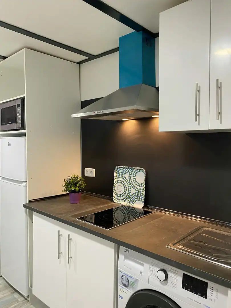 Cocina de Piso de alquiler en Madrid con Aire acondicionado, Calefacción y Amueblado