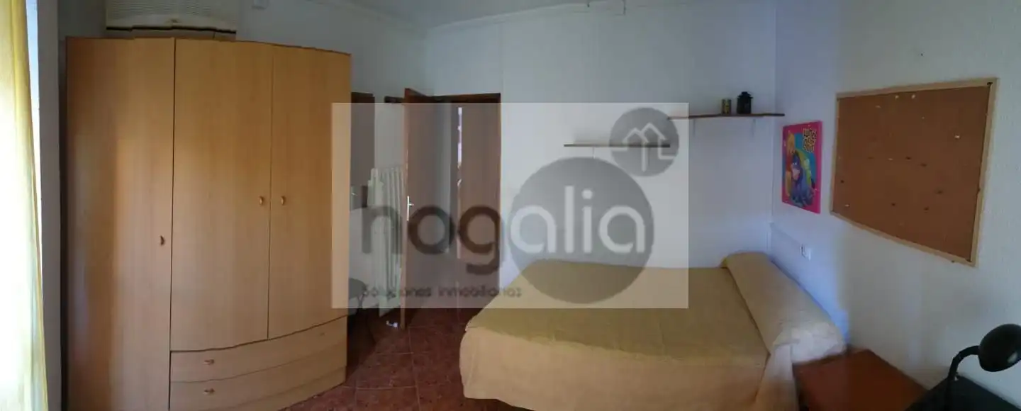 Schlafzimmer von Wohnung zur Miete in Sevilla mit Klimaanlage und Möbliert