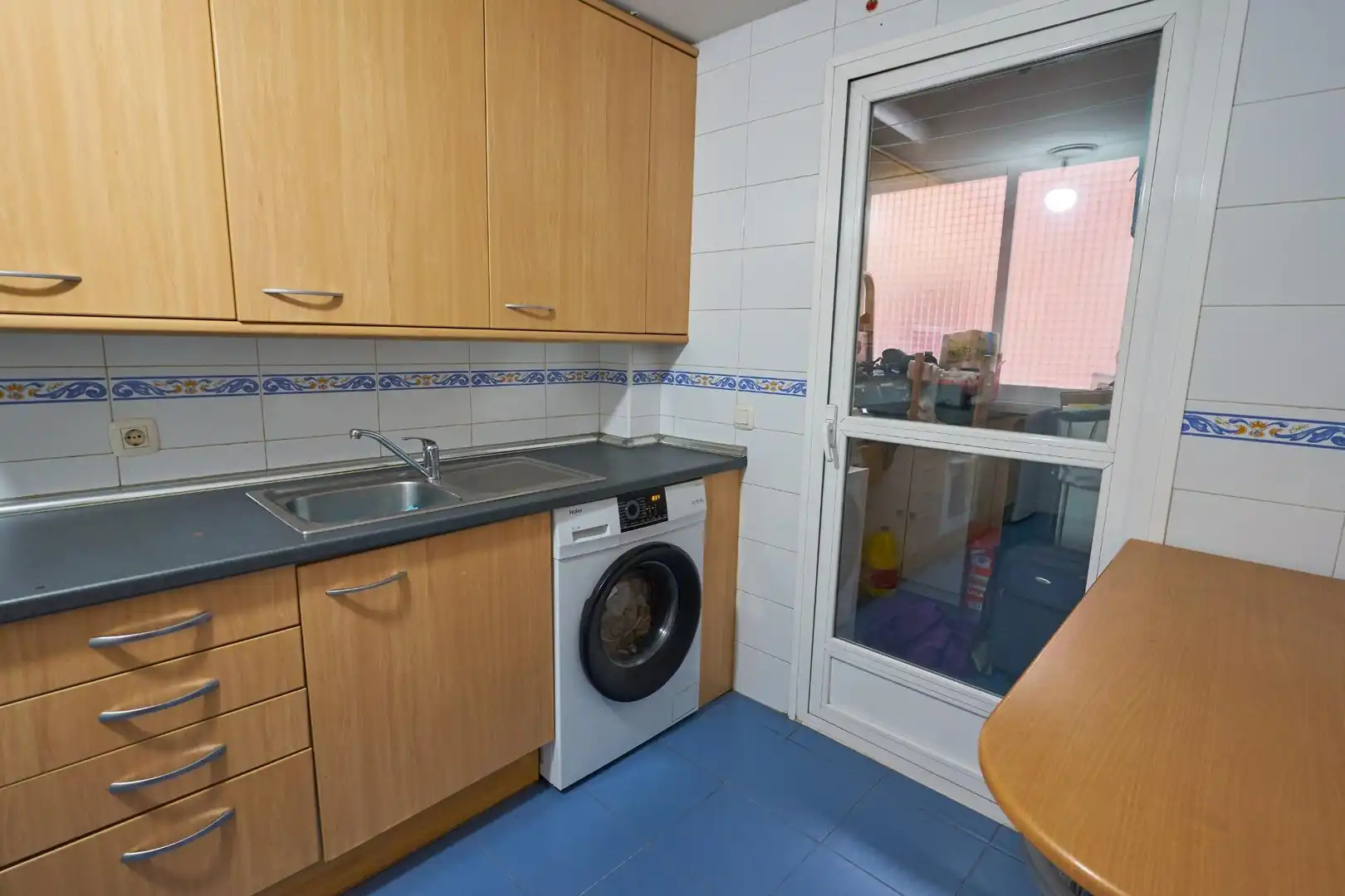 Cocina de Planta baja en venta en Móstoles con Aire acondicionado, Calefacción y Jardín privado