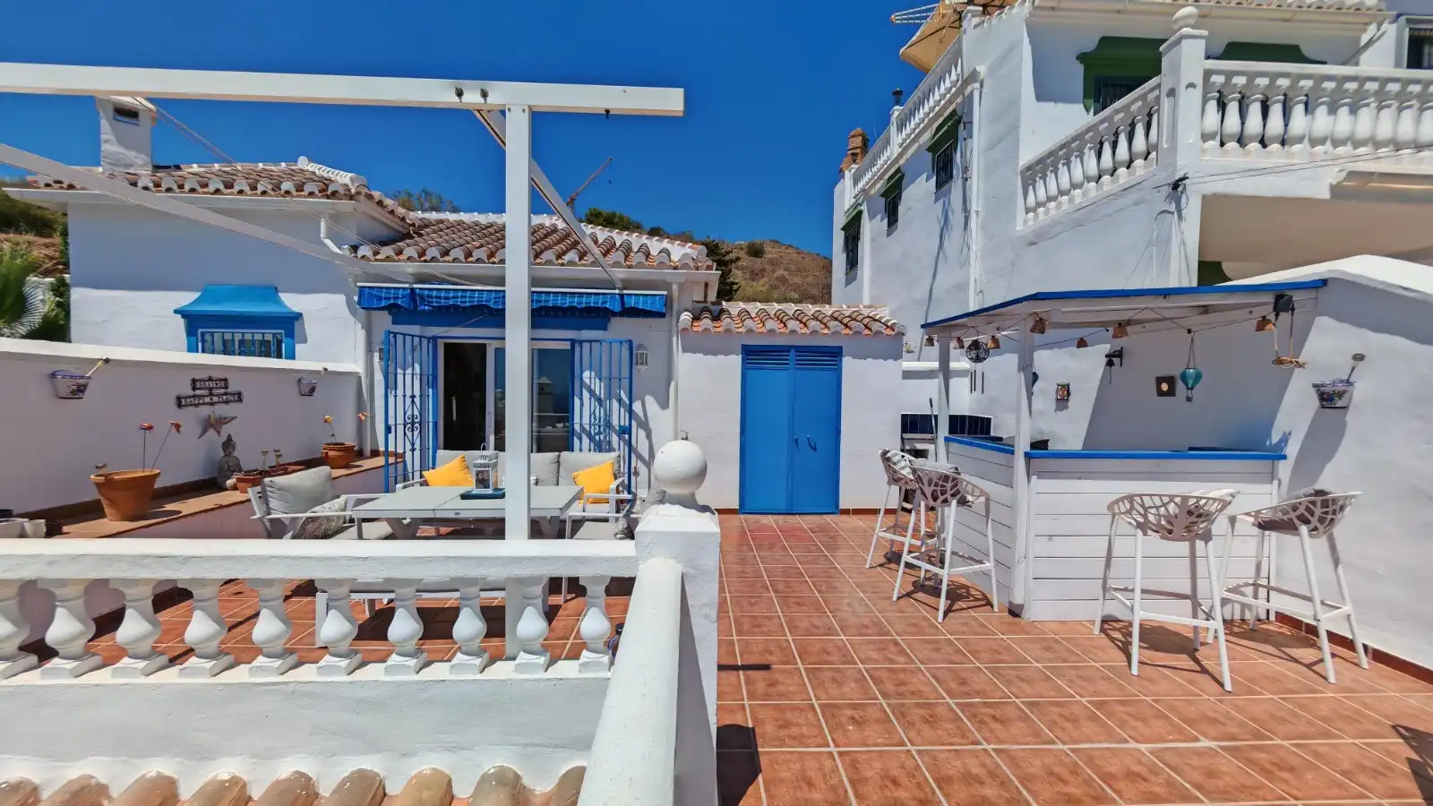 Terrassa de Casa o xalet en venda en Torrox amb Aire condicionat, Terrassa i Moblat