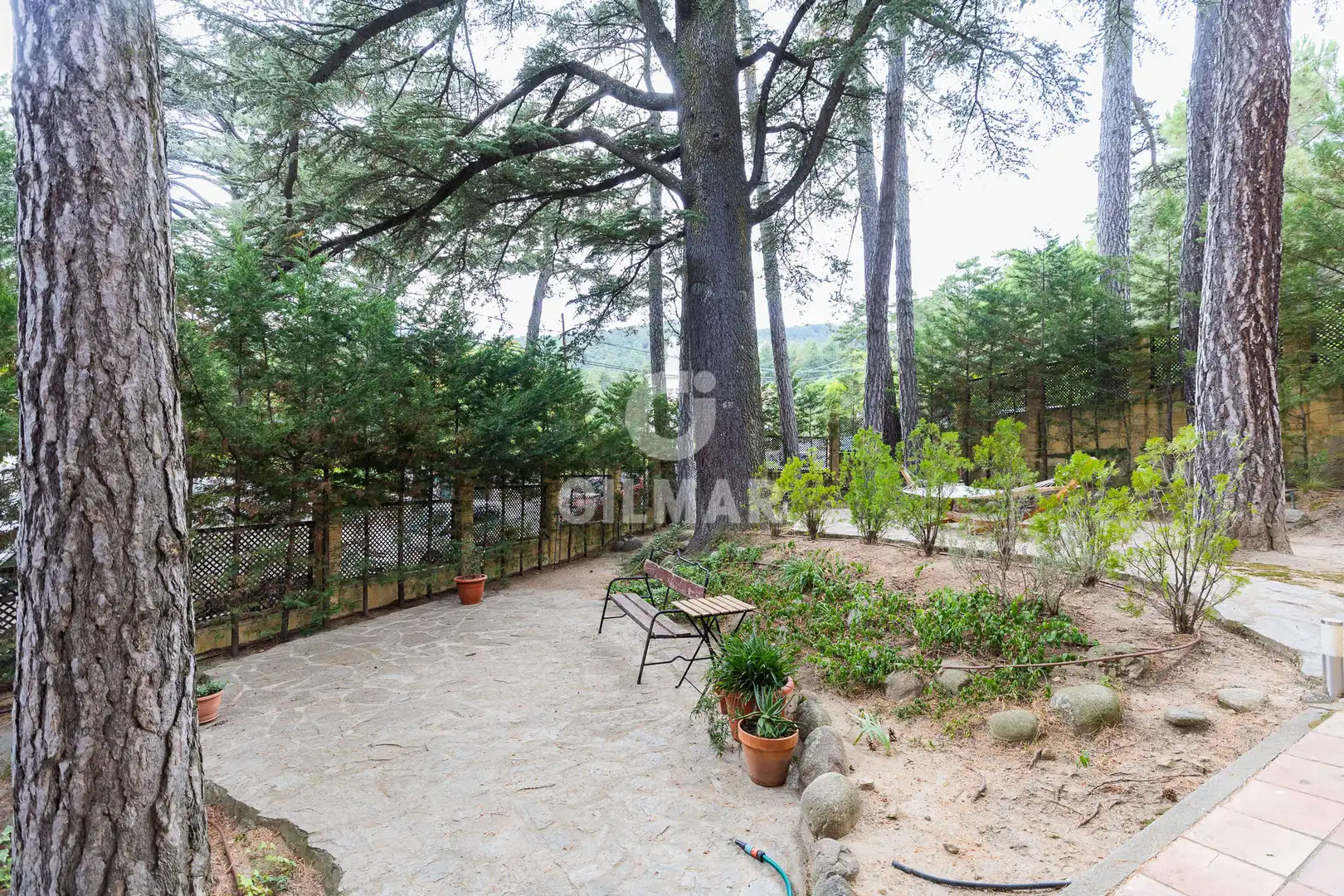 Jardí de Casa o xalet en venda en San Lorenzo de El Escorial amb Calefacció i Jardí privat