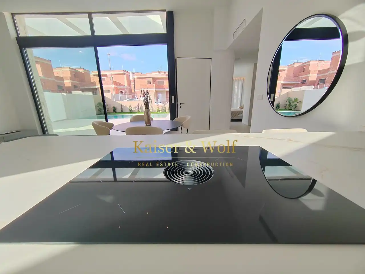 Vista exterior de Casa o chalet en venta en Rojales con Jardín privado, Terraza y Piscina