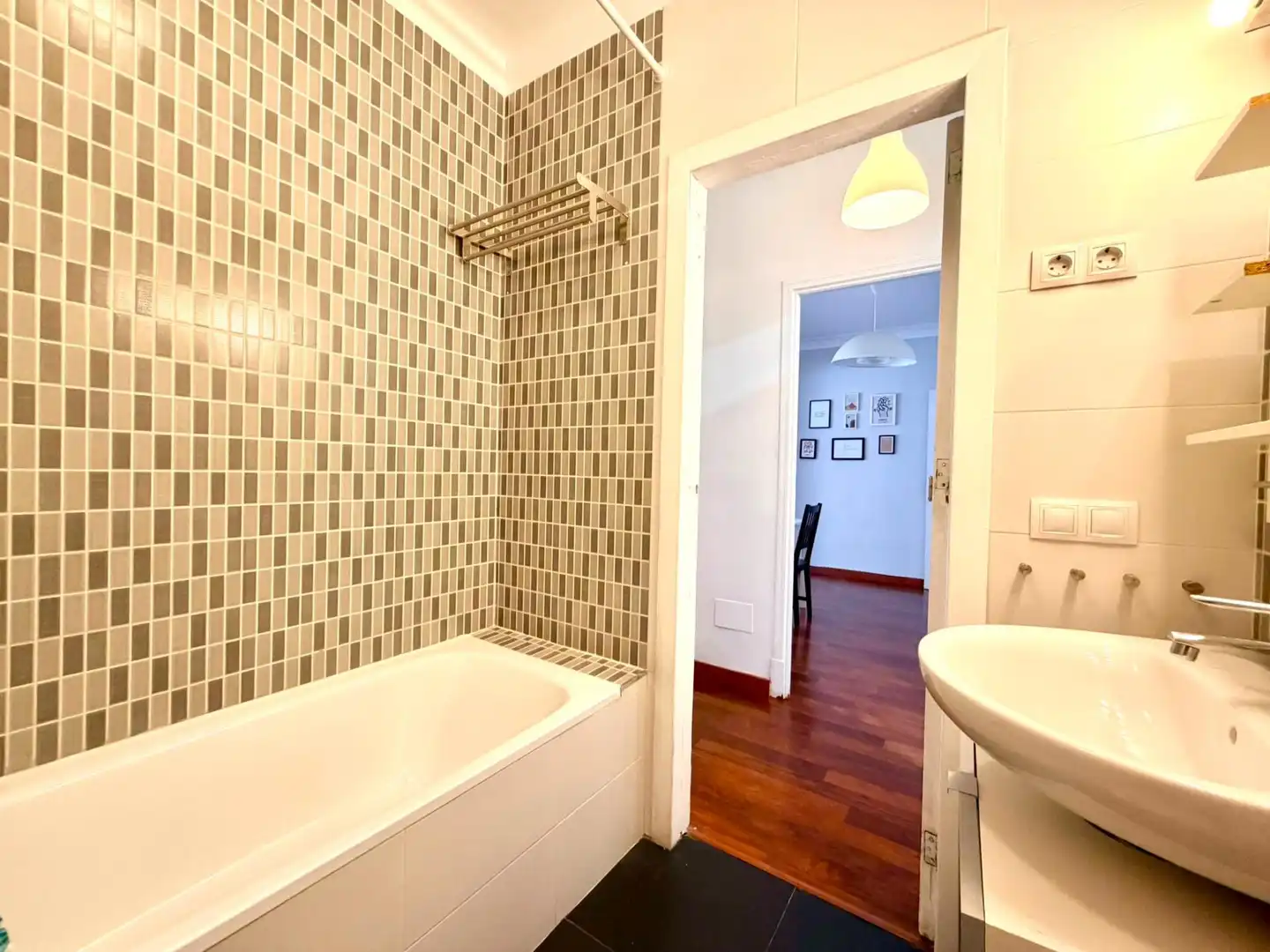Badezimmer von Wohnung zur Miete in  Palma de Mallorca mit Möbliert