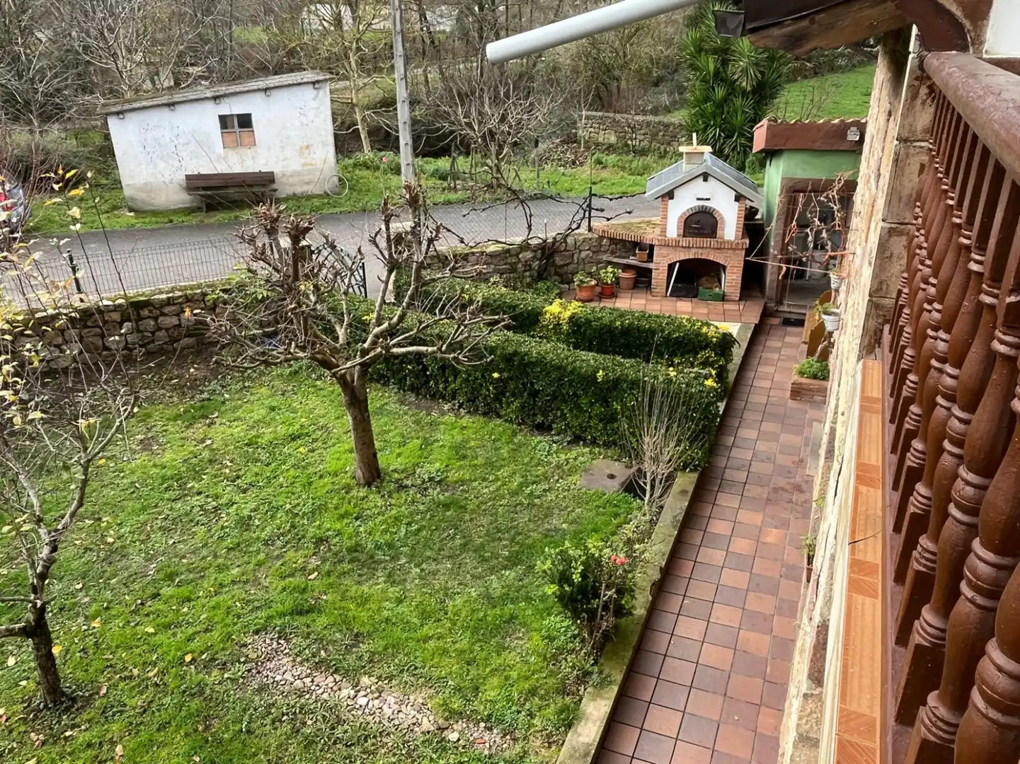 Jardín de Casa o chalet en venta en Cieza (Cantabria) con Jardín privado, Parquet y Balcón