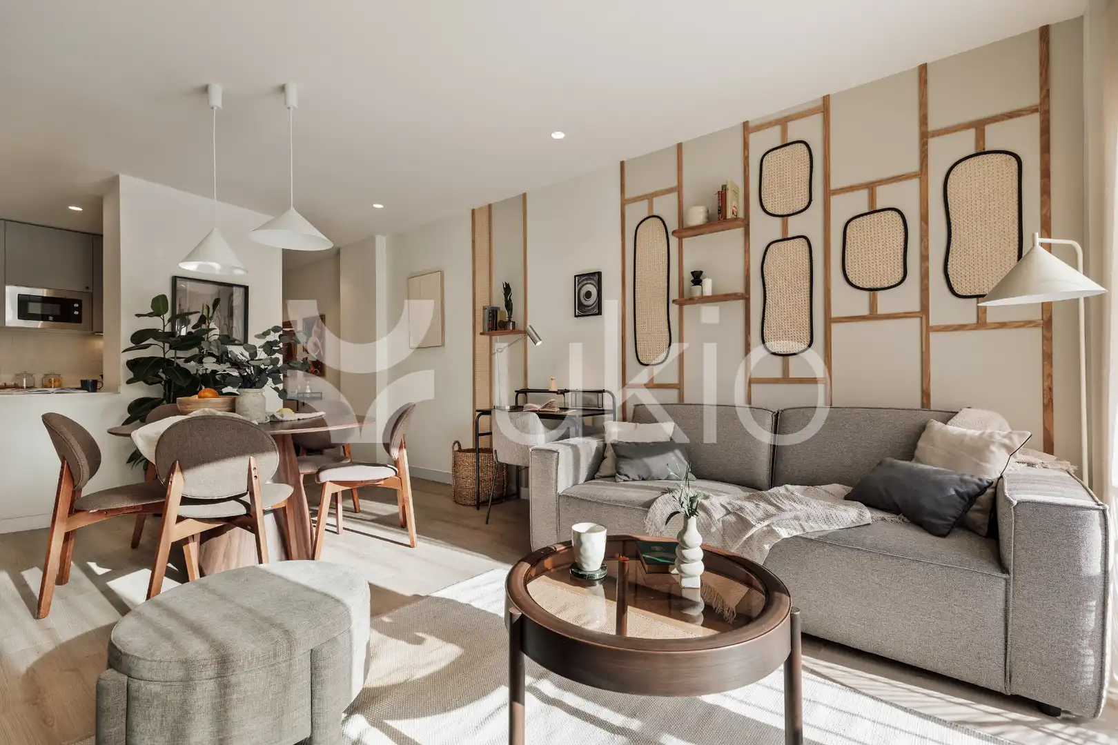Living room of Apartments for rent in Barcelona  with Air Conditioner, Furnished and Oven