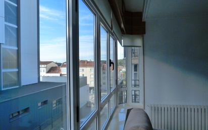 Balcony of Flat for sale in Santiago de Compostela   with Heating, Storage room and Balcony