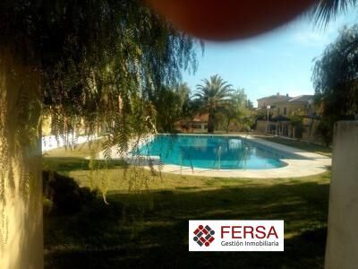 Jardín de Casa adosada en venta en El Puerto de Santa María con Aire acondicionado, Calefacción y Jardín privado