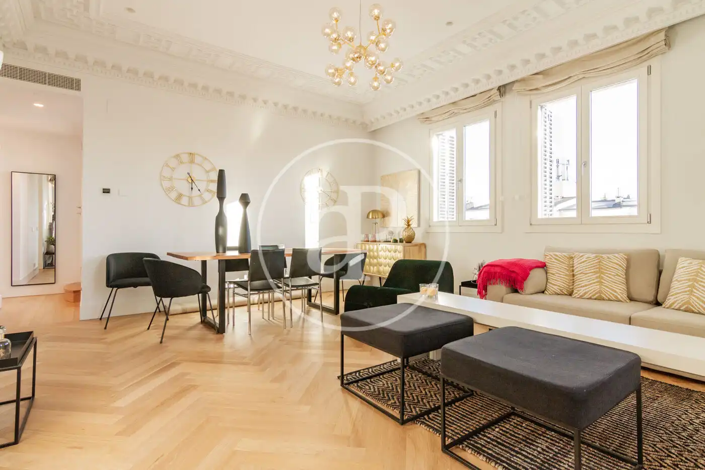 Living room of Attic for sale in Madrid  with Air Conditioner, Heating and Terrace