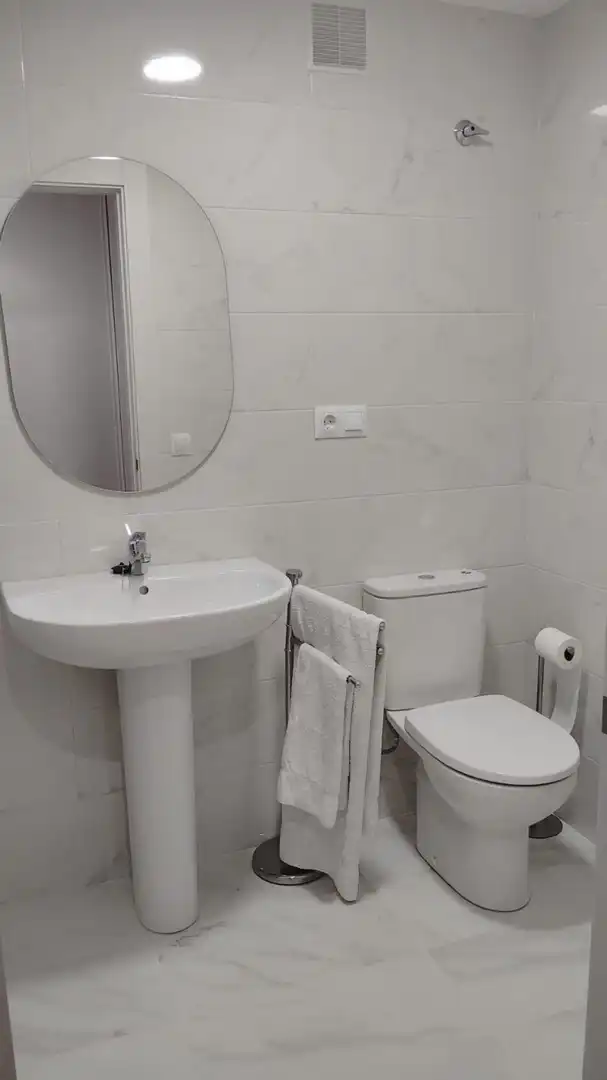 Bathroom of Flat for rent in Siero  with Heating