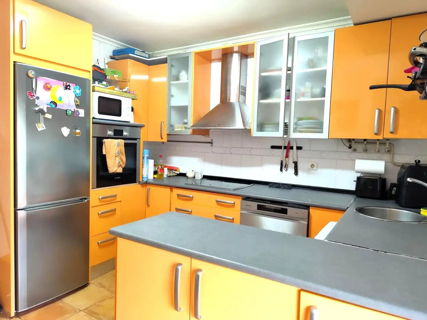 Cocina de Casa adosada en venta en Villaescusa (Cantabria) con Calefacción, Jardín privado y Terraza