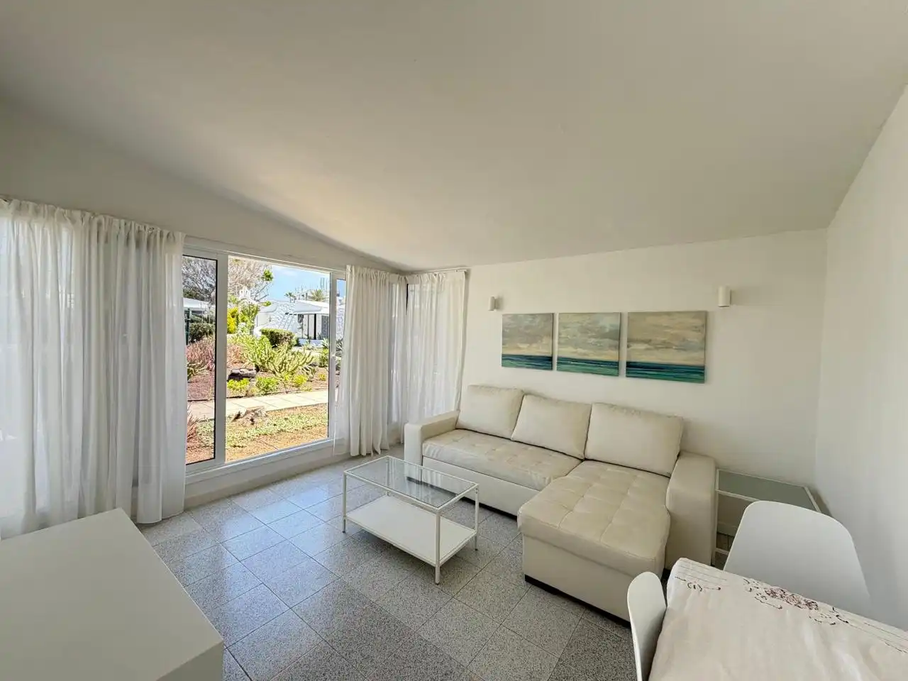Sala de estar de Casa o chalet de alquiler en San Bartolomé de Tirajana con Jardín privado, Terraza y Amueblado