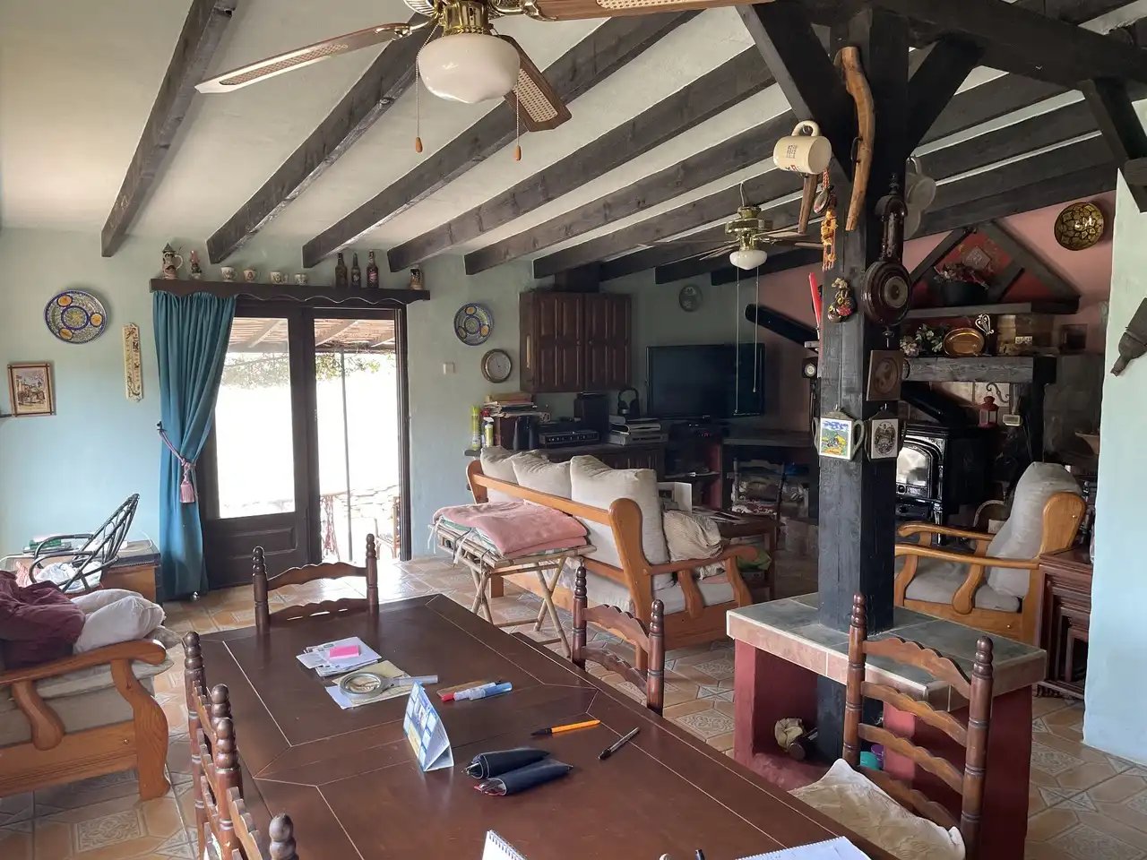 Sala d'estar de Finca rústica en venda en Cartagena