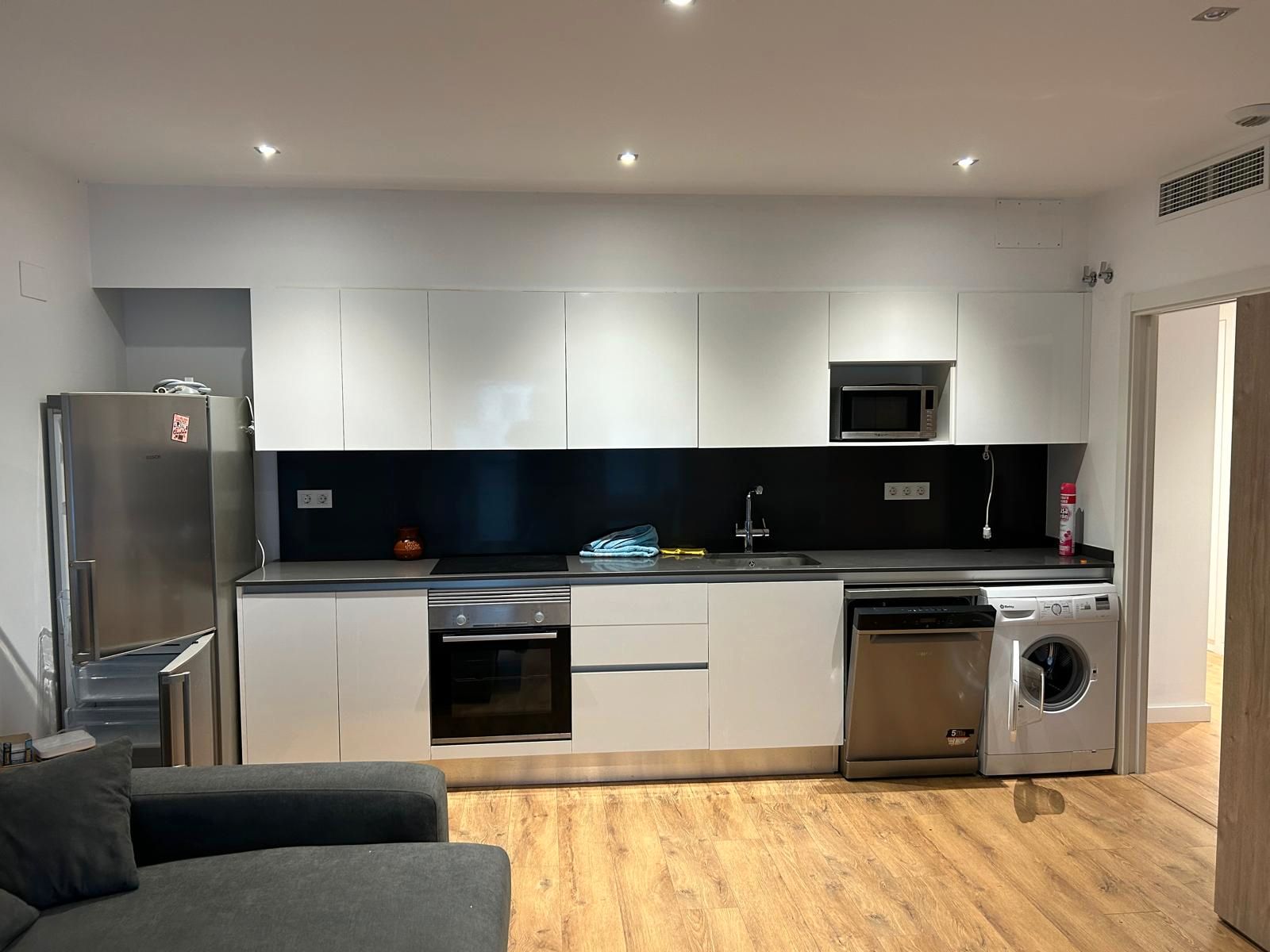 Kitchen of Flat for rent in  Tarragona Capital  with Air Conditioner, Heating and Furnished