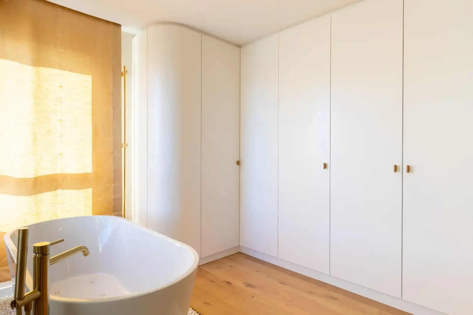 Badezimmer von Dachboden zum Verkauf in Sabadell mit Klimaanlage, Heizung und Parkett