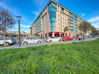 Vista exterior de Dúplex en venda en Santiago de Compostela  amb Calefacció, Terrassa i Traster