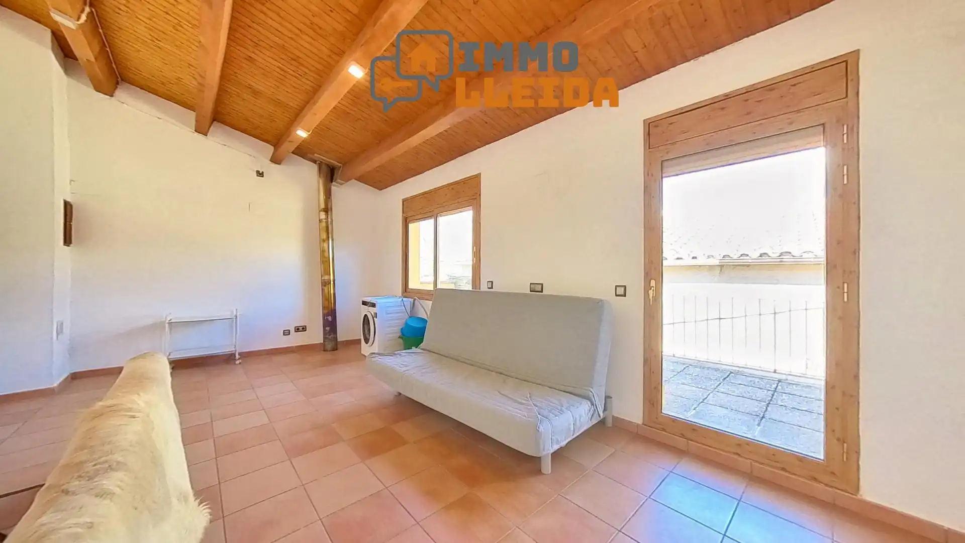 Vista exterior de Casa adosada en venta en Àger con Calefacción, Terraza y Trastero