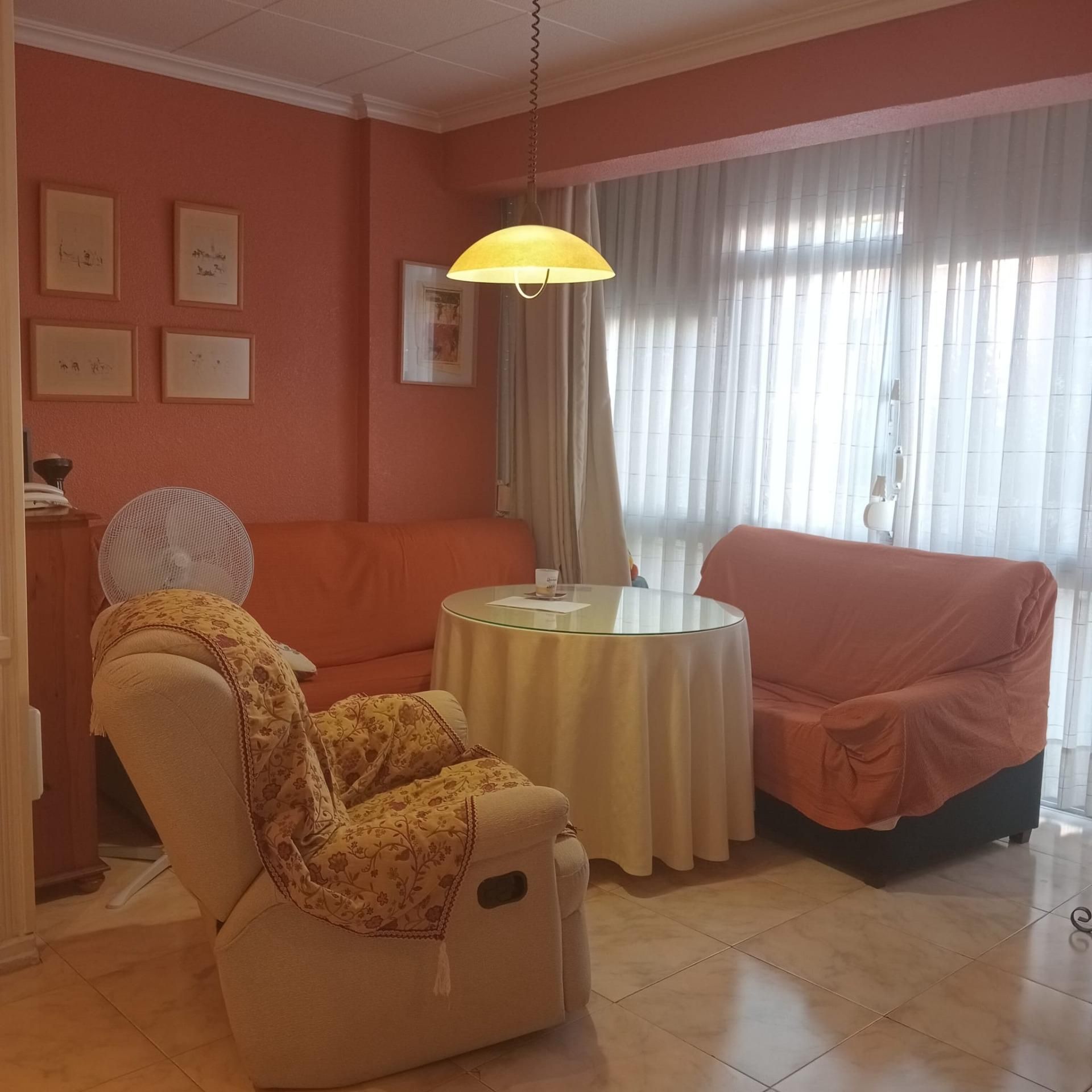 Living room of Duplex for sale in  Murcia Capital  with Parquet flooring and Balcony