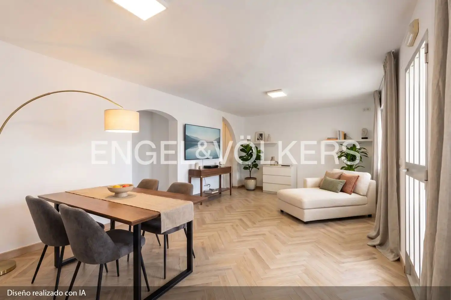 Sala de estar de Casa o chalet en venta en Burjassot con Calefacción