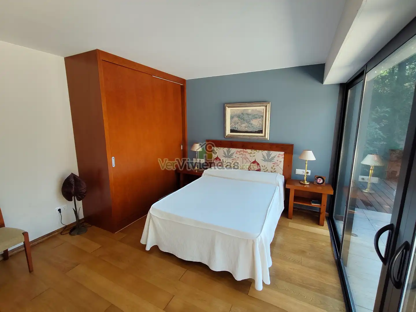Dormitori de Casa o xalet en venda en Sant Cugat del Vallès amb Aire condicionat, Calefacció i Jardí privat