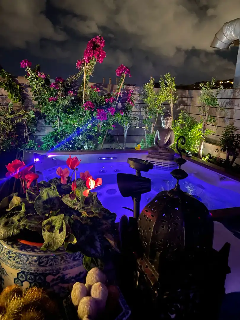 Garten von Dachboden zum Verkauf in Barcelona mit Klimaanlage, Heizung und Parkett
