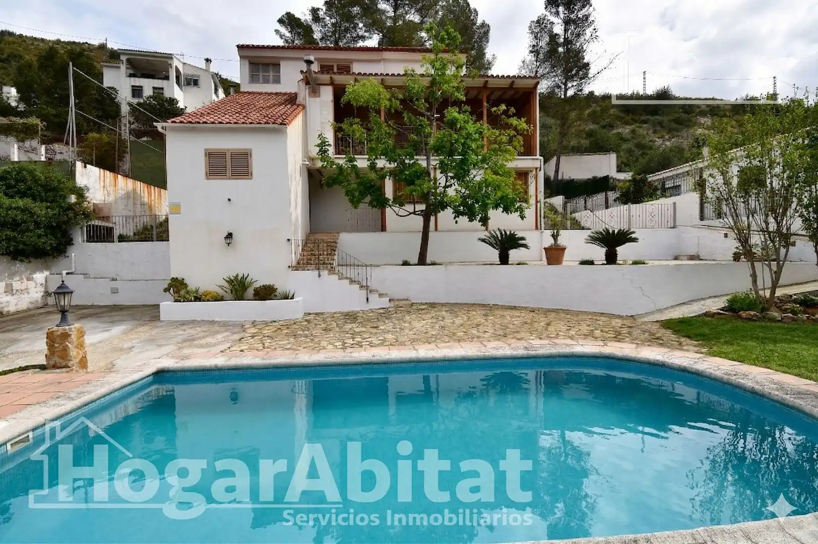 Vista exterior de Casa o chalet en venta en Gandia con Calefacción, Jardín privado y Terraza