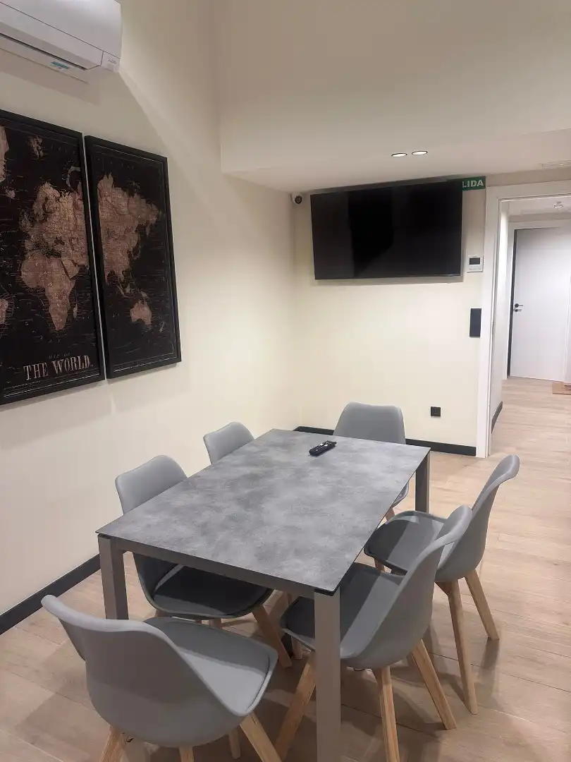 Dining room of Apartments for rent in Madrid  with Air Conditioner, Heating and Terrace
