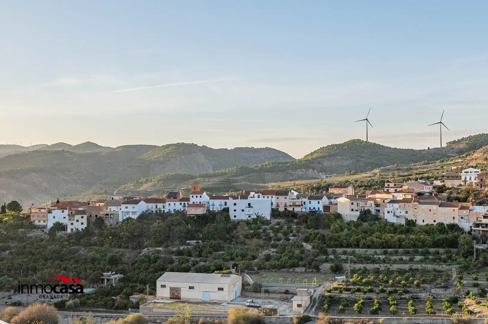Vista exterior de Casa adosada en venta en Lecrín