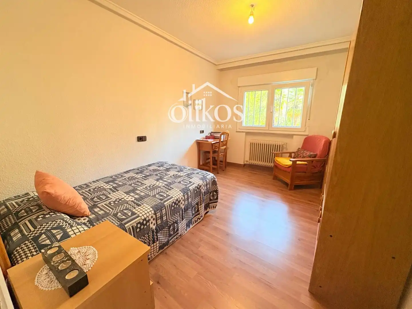 Schlafzimmer von Wohnung zum Verkauf in Salamanca mit Heizung, Parkett und Balkon