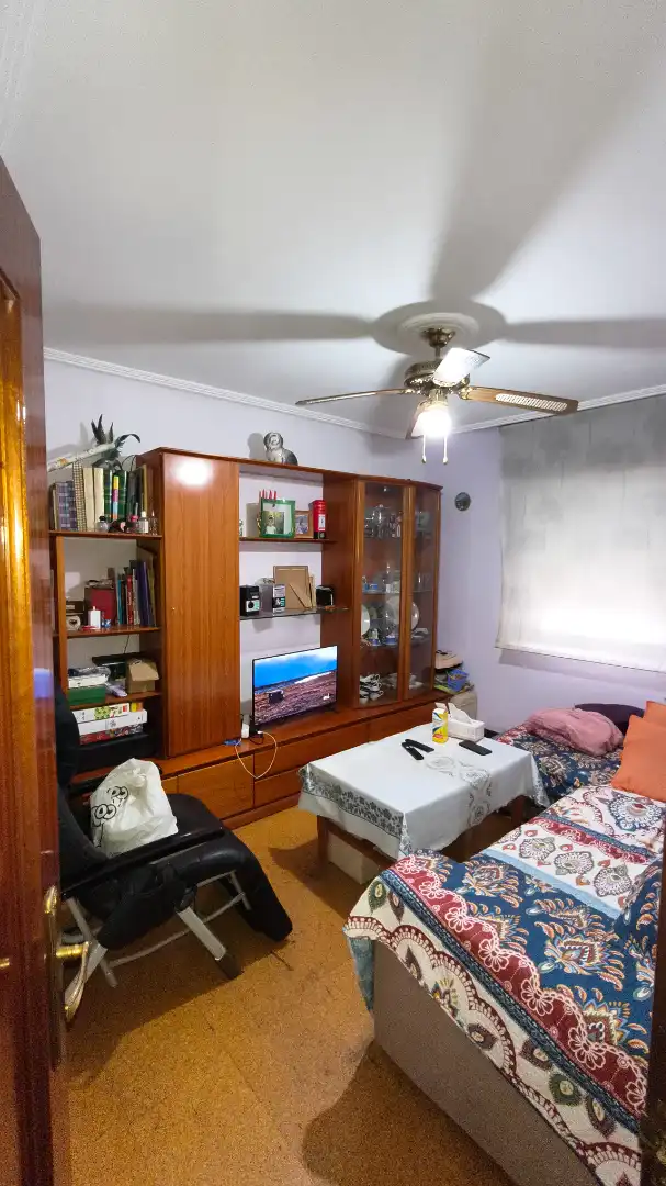 Living room of Flat for sale in Portugalete  with Heating, Storage room and Furnished