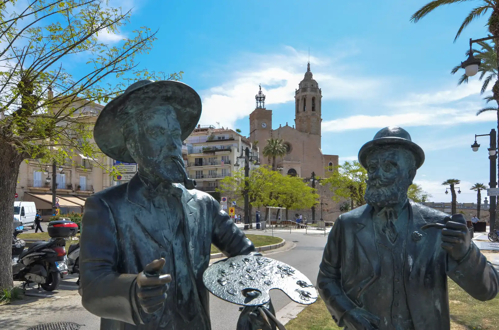 Vista exterior de Pis en venda en Sitges amb Aire condicionat, Calefacció i Terrassa
