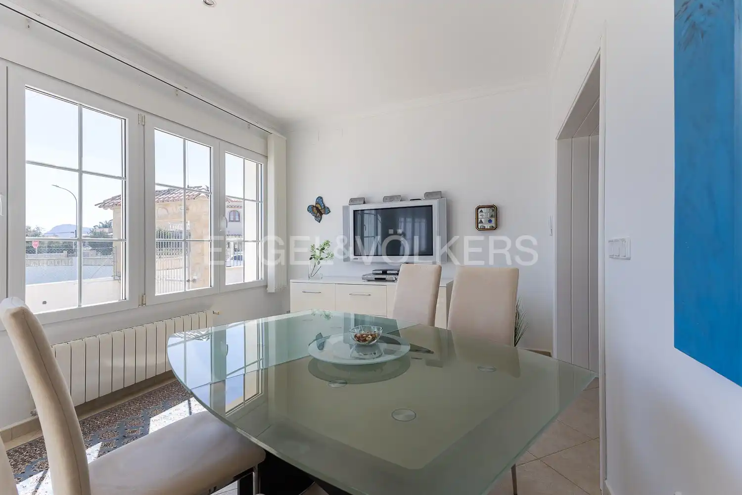 Comedor de Finca rústica en venta en Els Poblets con Aire acondicionado, Calefacción y Jardín privado