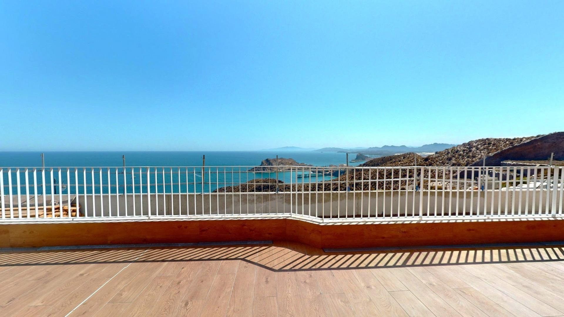 Terrace of Apartment for sale in Águilas  with Air Conditioner, Terrace and Swimming Pool