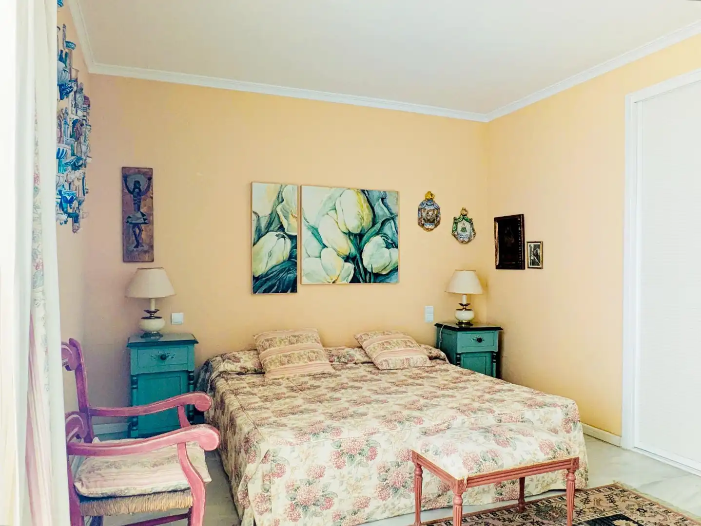 Bedroom of Flat for sale in Marbella  with Air Conditioner, Heating and Private garden