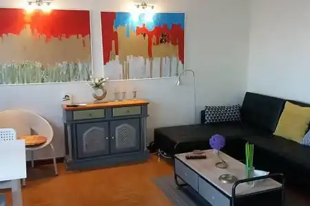 Sala de estar de Casa adosada en venta en Haría con Jardín privado, Terraza y Trastero