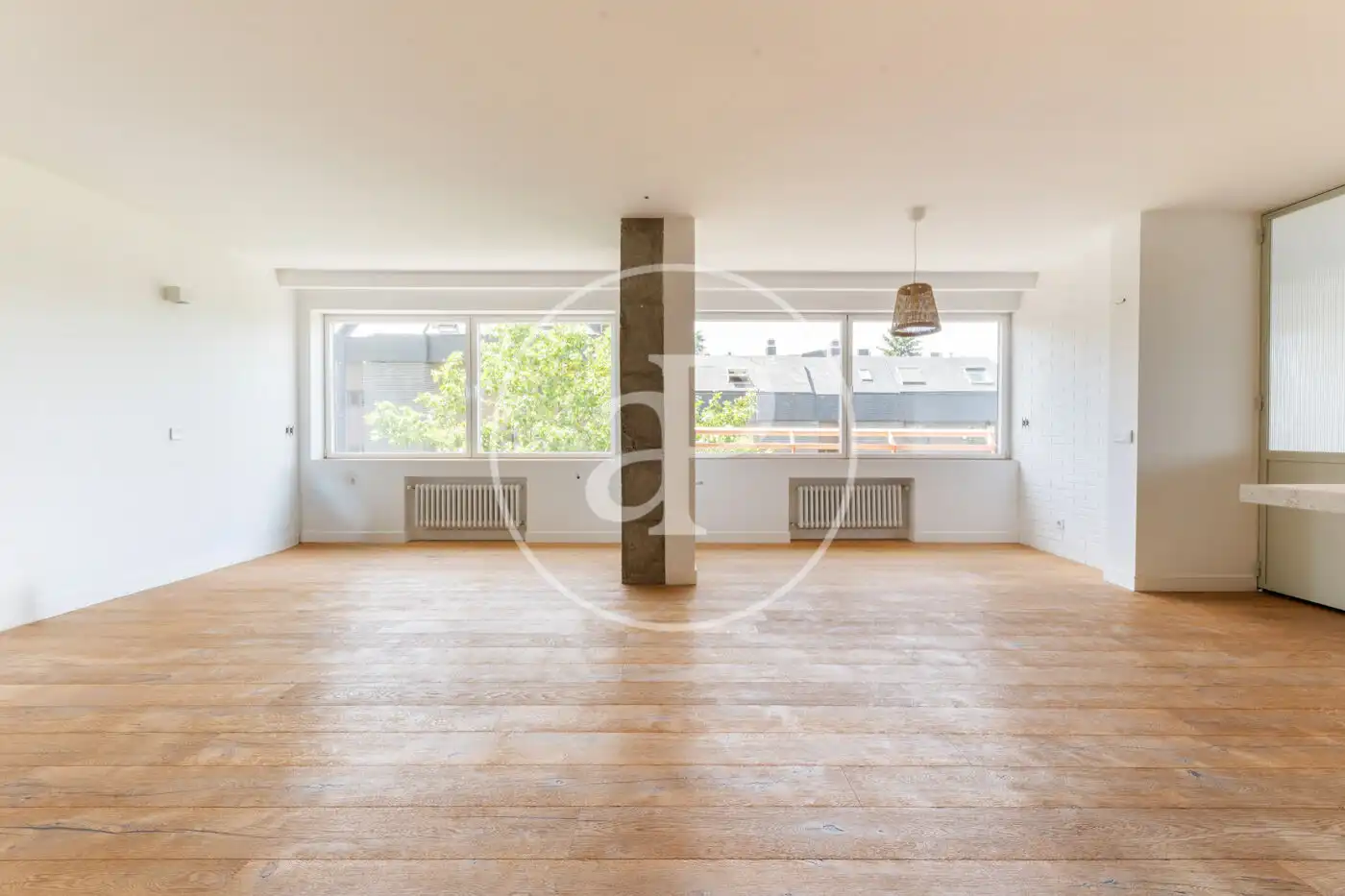 Sala de estar de Piso en venta en Madrid con Aire acondicionado, Calefacción y Jardín privado