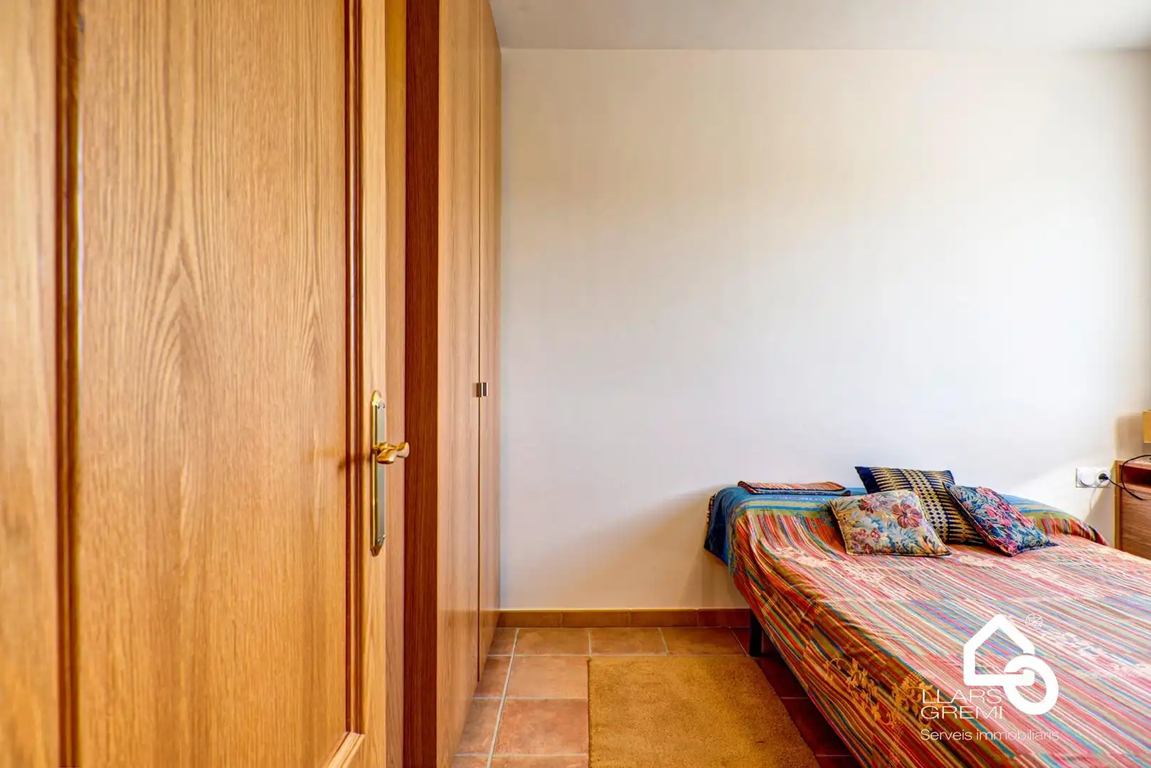 Dormitori de Casa o xalet en venda en La Llacuna amb Calefacció, Jardí privat i Terrassa