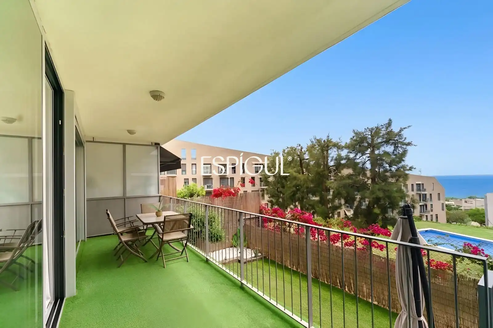 Exterior view of Flat for sale in Montgat  with Air Conditioner, Heating and Terrace