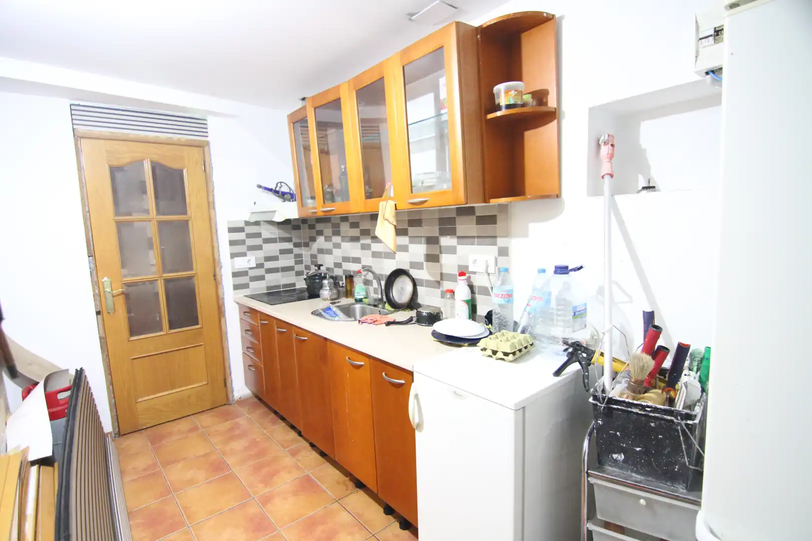 Cuina de Casa o xalet en venda en Olesa de Montserrat amb Parquet, Terrassa i Forn