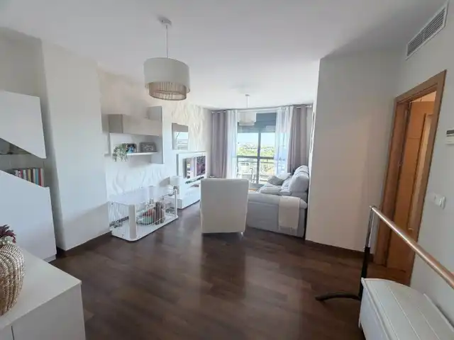Sala de estar de Piso en venta en Huelva con Aire acondicionado, Calefacción y Parquet