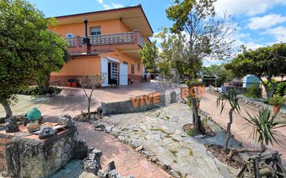 Vista exterior de Casa o xalet en venda en Olesa de Bonesvalls amb Calefacció, Jardí privat i Terrassa