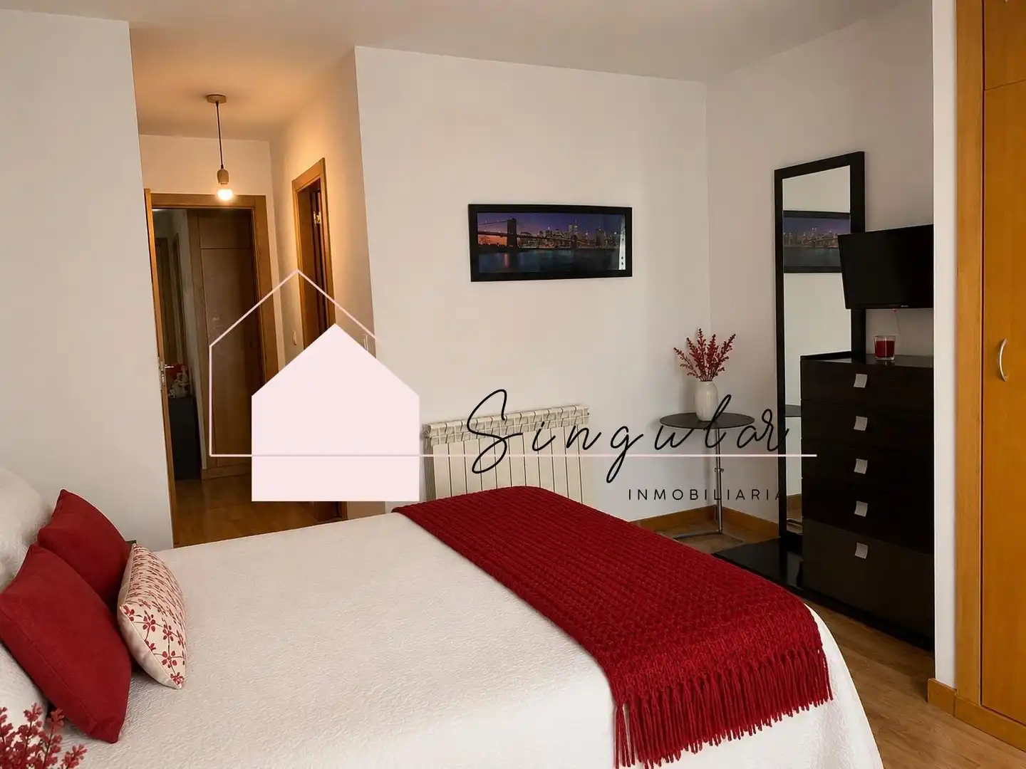 Schlafzimmer von Wohnung zum Verkauf in Vigo  mit Heizung und Abstellraum